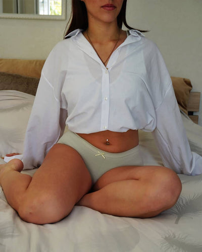 Women's Breathable Ultra-Soft Antibacterial Leak-Proof Low-Waist Underwear Knickers