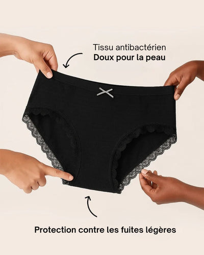 Culottes anti-fuites antibactériennes