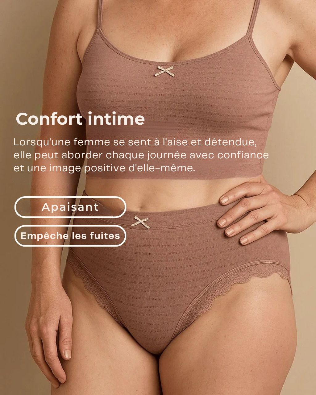 Culottes anti-fuites antibactériennes